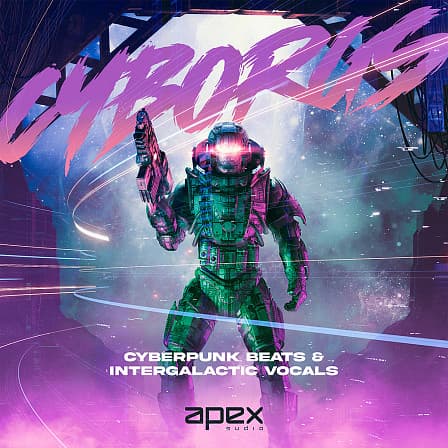 Cyborgs - Cyberpunk Beats & Intergalactic Vocals - A huge collection of the meanest mid-tempo cyberpunk loops & sounds