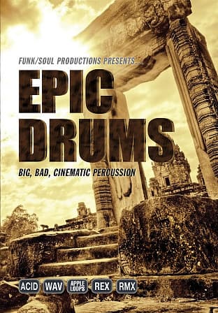 Epic Drums - A collection of high-energy, cinematic drum and rhythm beds