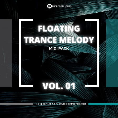 Floating Trance Melody Vol 1 - 40 MIDI files that are perfect for creating your next Trance stormers