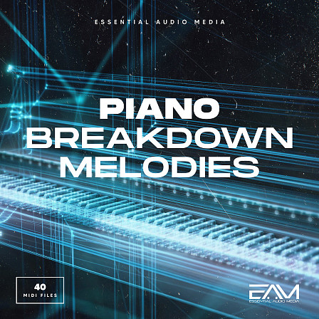 Piano Breakdown Melodies - Piano Breakdown Melodies by Essential Audio Media features 40 Piano Melodies
