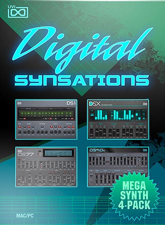 Digital Synsations - 4 synthesizers from the late 80's and early 90's