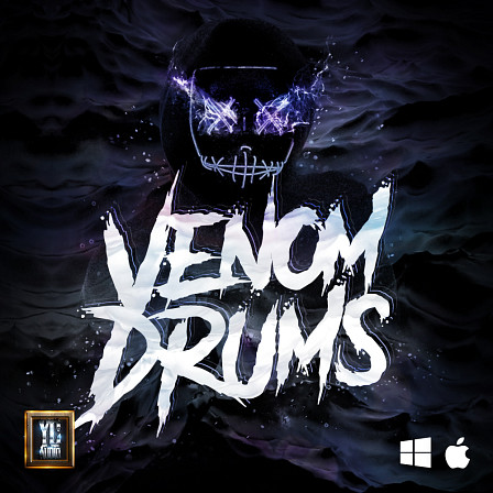 Venom Drums - 70 carefully crafted drum samples