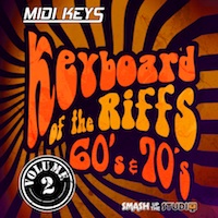 MIDI Keys: Keyboard Riffs Of The 60s & 70s Vol.2 product image