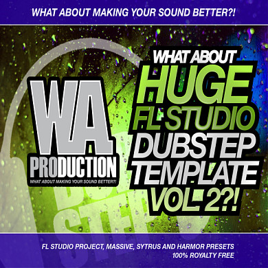 Big Fish Audio - What About Huge FL Studio Dubstep Template 2 - A pack  featuring huge drops, bass modulations and cutting-edge mix techniques