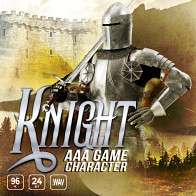 AAA Game Character Knight product image